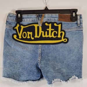 Vintage Authentic Y2K Von Dutch Booty Shorts